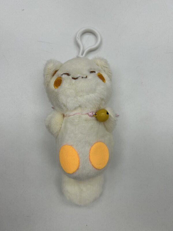 Llavero peluches Gato blanco