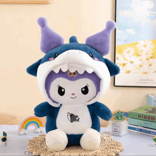 Sanrio tiburon Kuromi 30cm