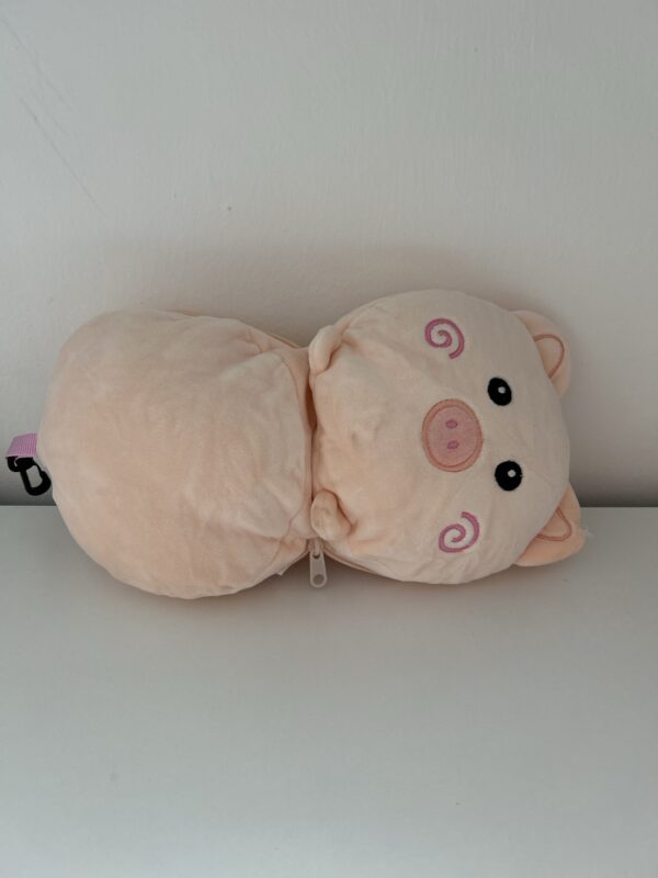 Almohada c/antifaz chancho