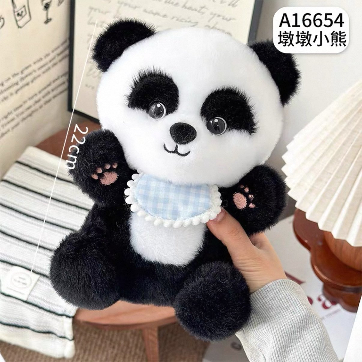 Panda bufanda 20cm